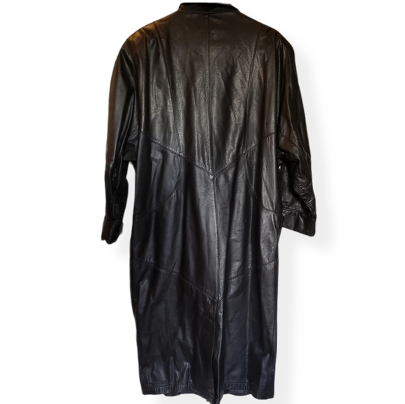 1980 Vintage ladies oversized leather jacket - Picture 14 of 14